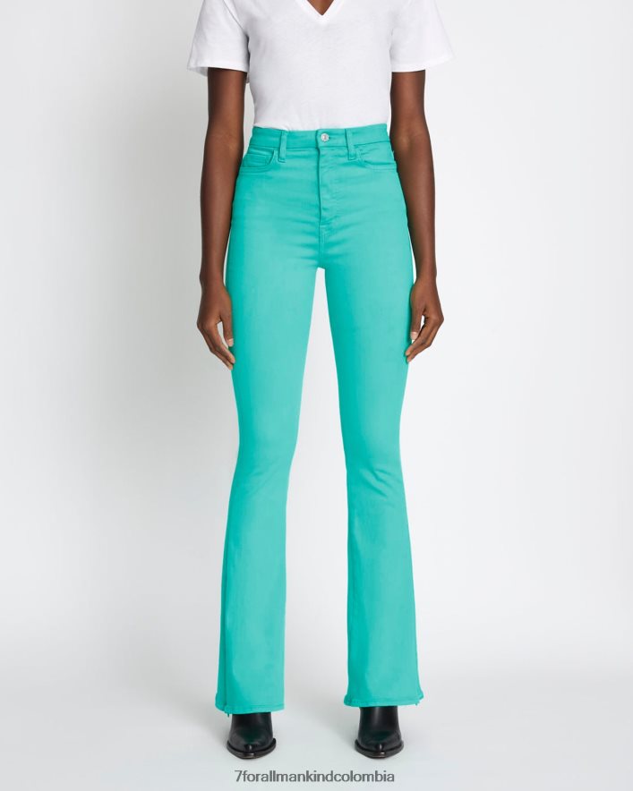 vestir 7 for All Mankind Corte de bota ajustado y sin filtro en Atlantis JBNRD235