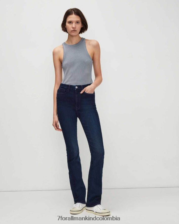 vestir 7 for All Mankind Corte tipo bota ajustado y de talle muy alto sin filtro tipo mariposa JBNRD160