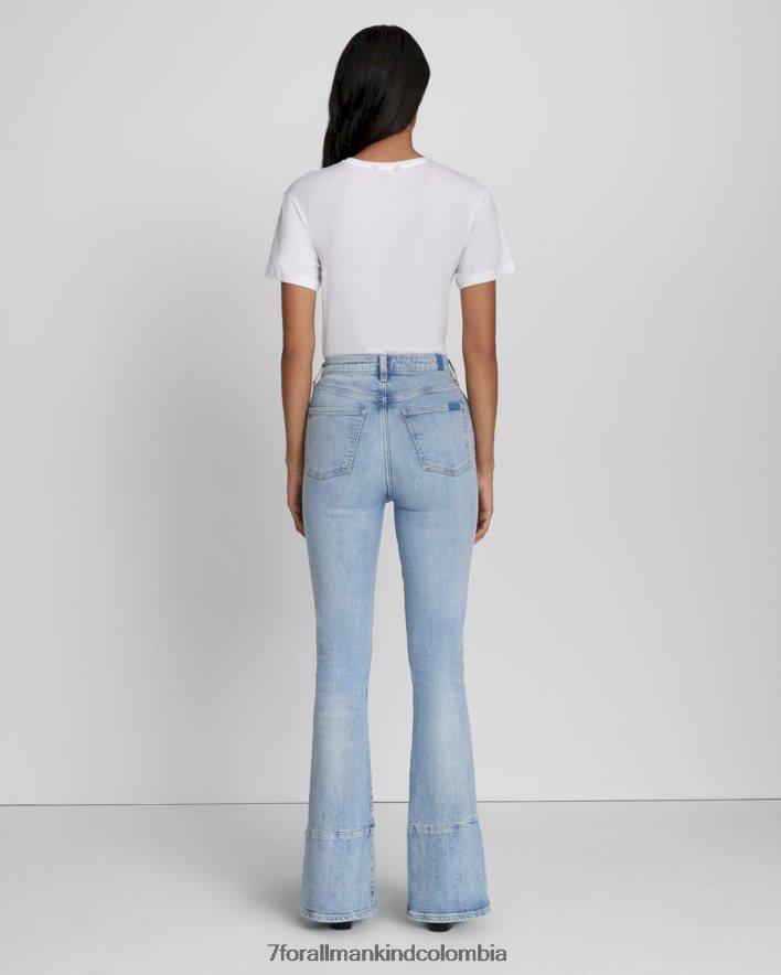vestir 7 for All Mankind Corte tipo bota ajustado y sin filtro en Merton JBNRD208