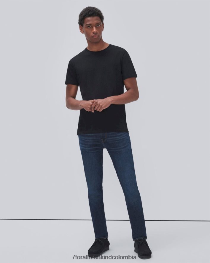 vestir 7 for All Mankind Earthkind Stretch Tek Slimmy Tapered en color nativo JBNRD650