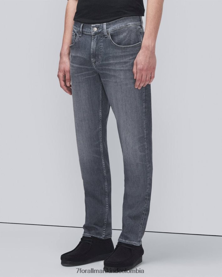vestir 7 for All Mankind Earthkind Stretch Tek Slimmy Tapered en prístino JBNRD634