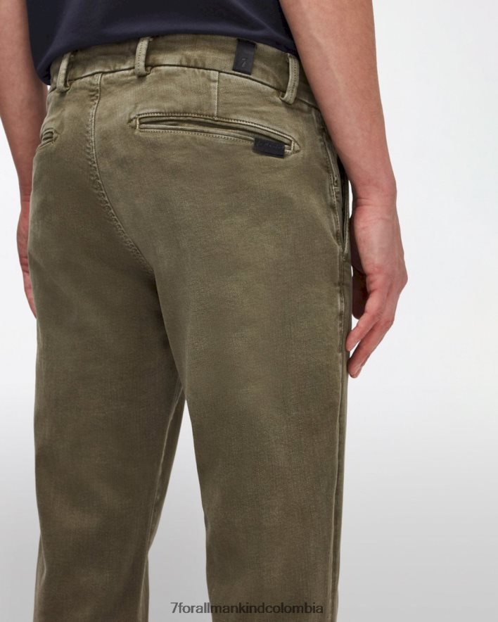vestir 7 for All Mankind Earthkind Stretch Tek Slimmy en el bosque JBNRD654