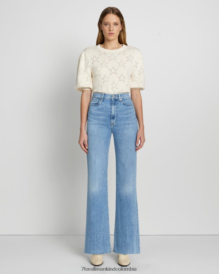 vestir 7 for All Mankind Jo de talle ultra alto izquierdo en bailly JBNRD189