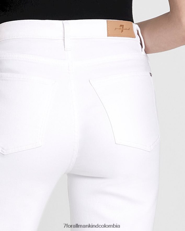 vestir 7 for All Mankind Jo in soleil de talle alto y estilo vintage de lujo JBNRD116