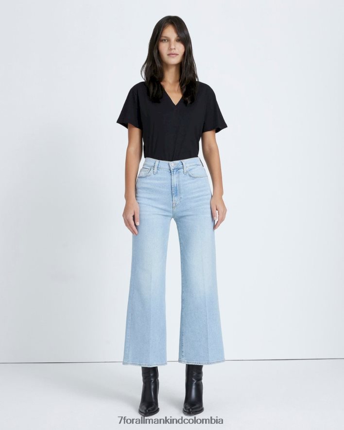 vestir 7 for All Mankind Jo recortada vintage de lujo con flor salvaje JBNRD228