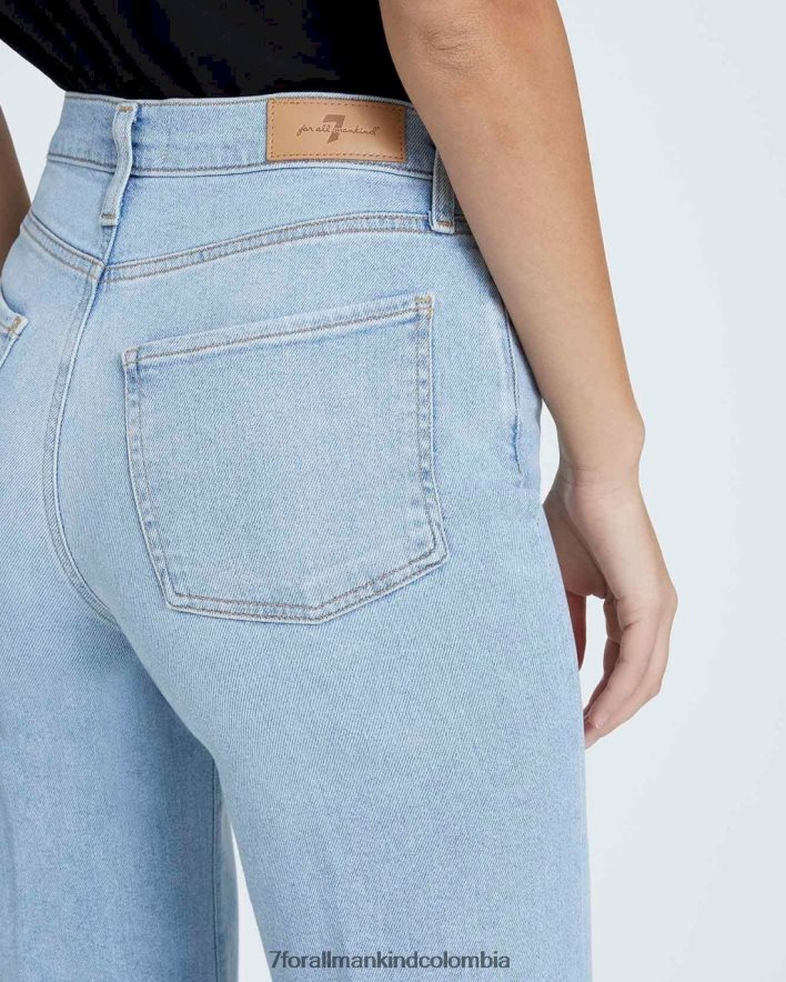 vestir 7 for All Mankind Jo recortada vintage de lujo con flor salvaje JBNRD228