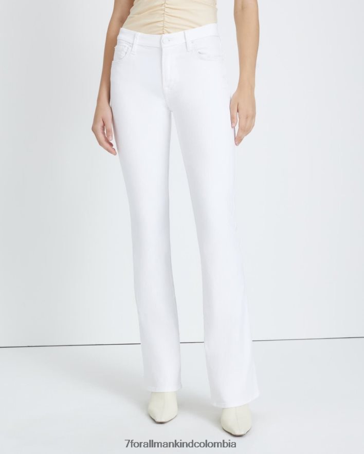 vestir 7 for All Mankind Kimmie bootcut en blanco limpio JBNRD67