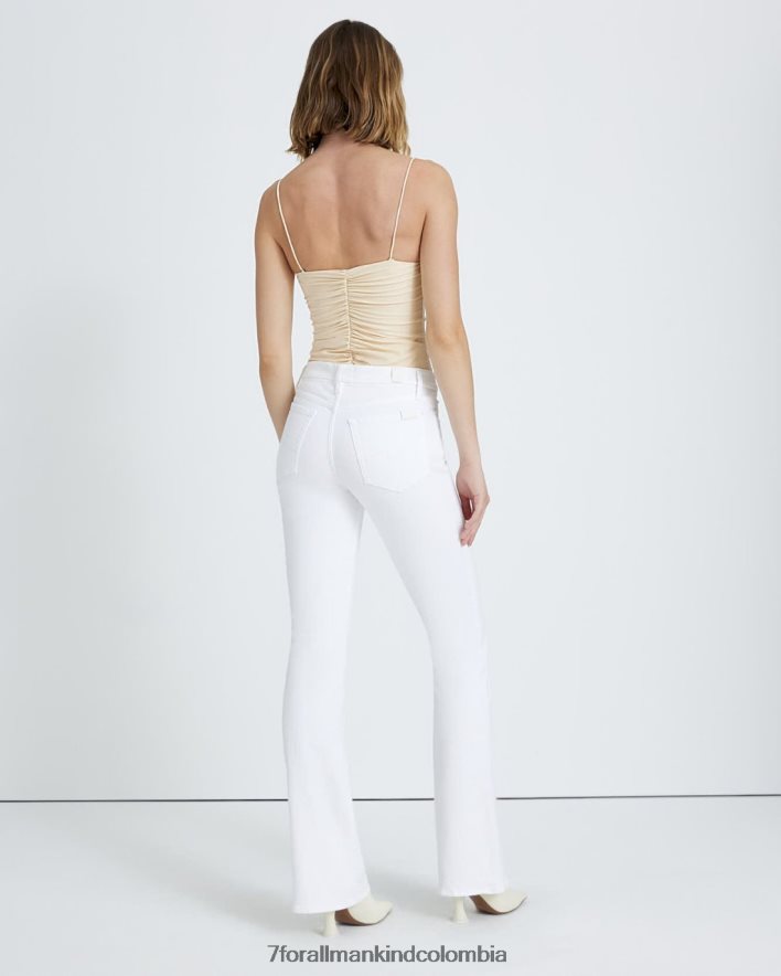 vestir 7 for All Mankind Kimmie bootcut en blanco limpio JBNRD67