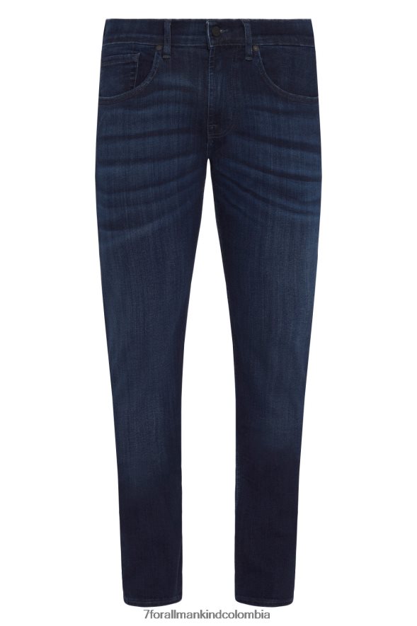 vestir 7 for All Mankind Luxe Performance Plus Slimmy Tapered en azul intenso JBNRD505