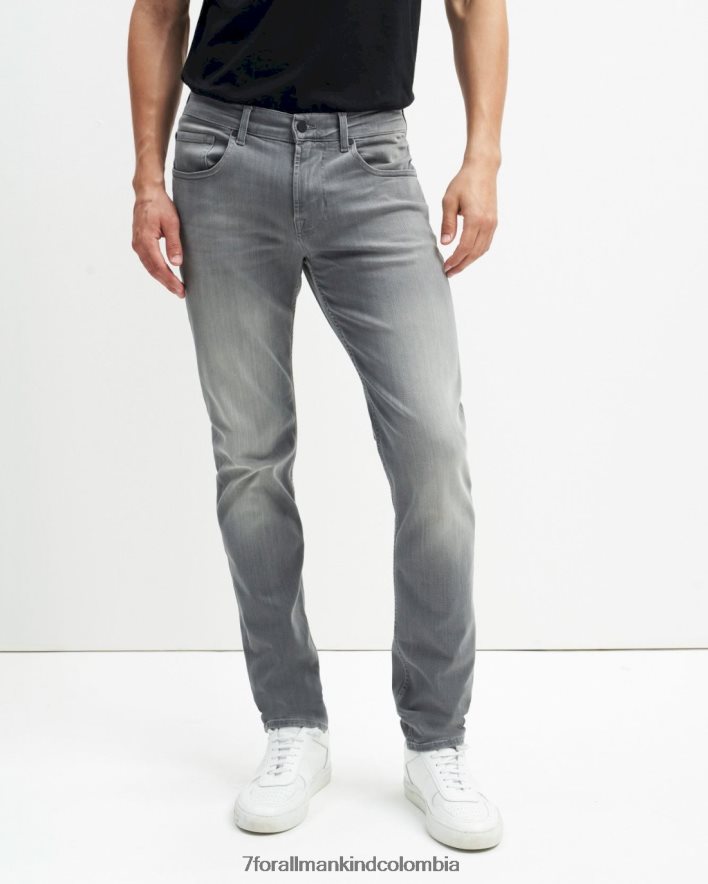 vestir 7 for All Mankind Luxe Performance Plus Slimmy Tapered en gris JBNRD530