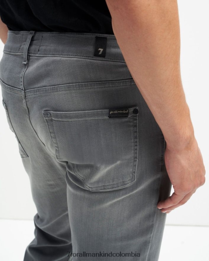 vestir 7 for All Mankind Luxe Performance Plus Slimmy Tapered en gris JBNRD530