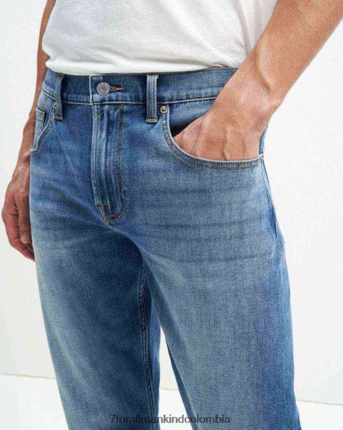 vestir 7 for All Mankind Luxe Sport x Stretch Tek Adrien en azul borrego JBNRD673