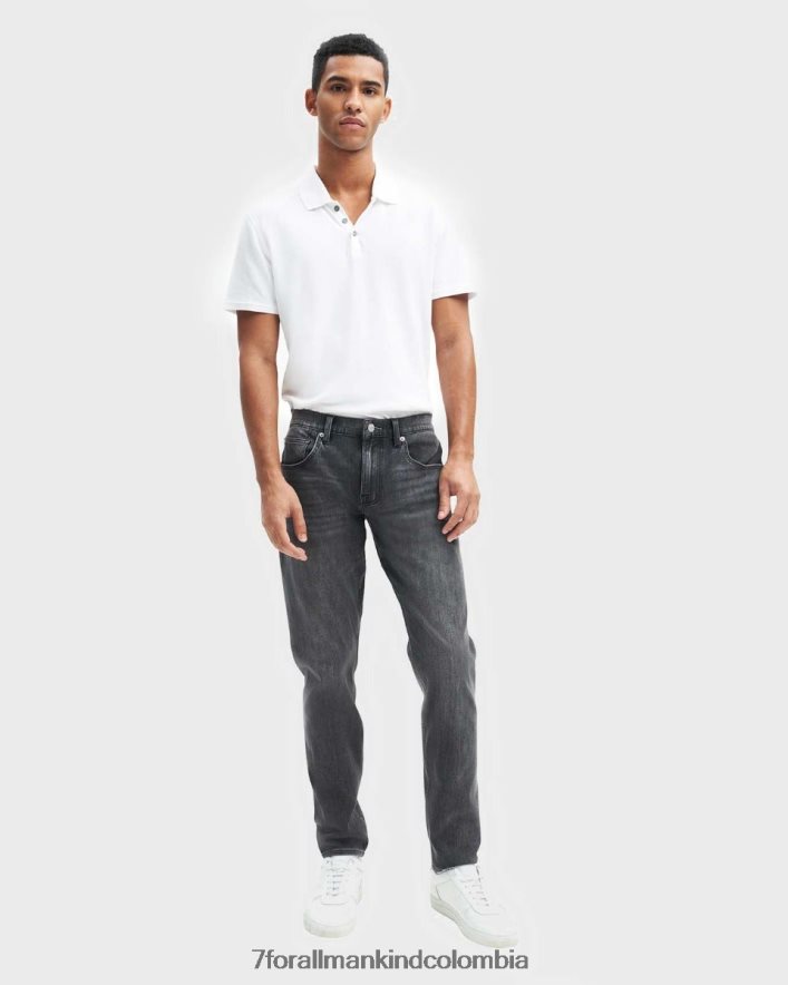 vestir 7 for All Mankind Luxe Sport x Stretch Tek Adrien en negro borrego JBNRD663
