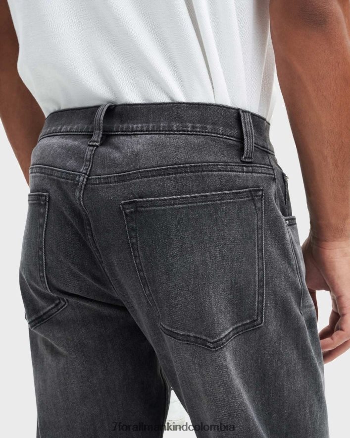 vestir 7 for All Mankind Luxe Sport x Stretch Tek Adrien en negro borrego JBNRD663
