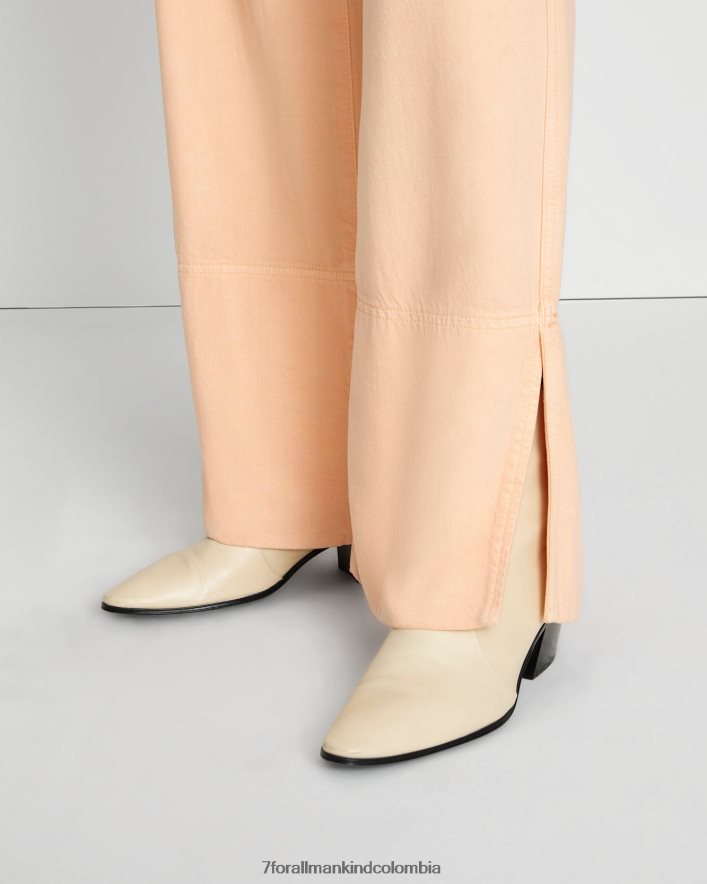 vestir 7 for All Mankind Pantalón denim brillante en Prairie Sunset JBNRD282
