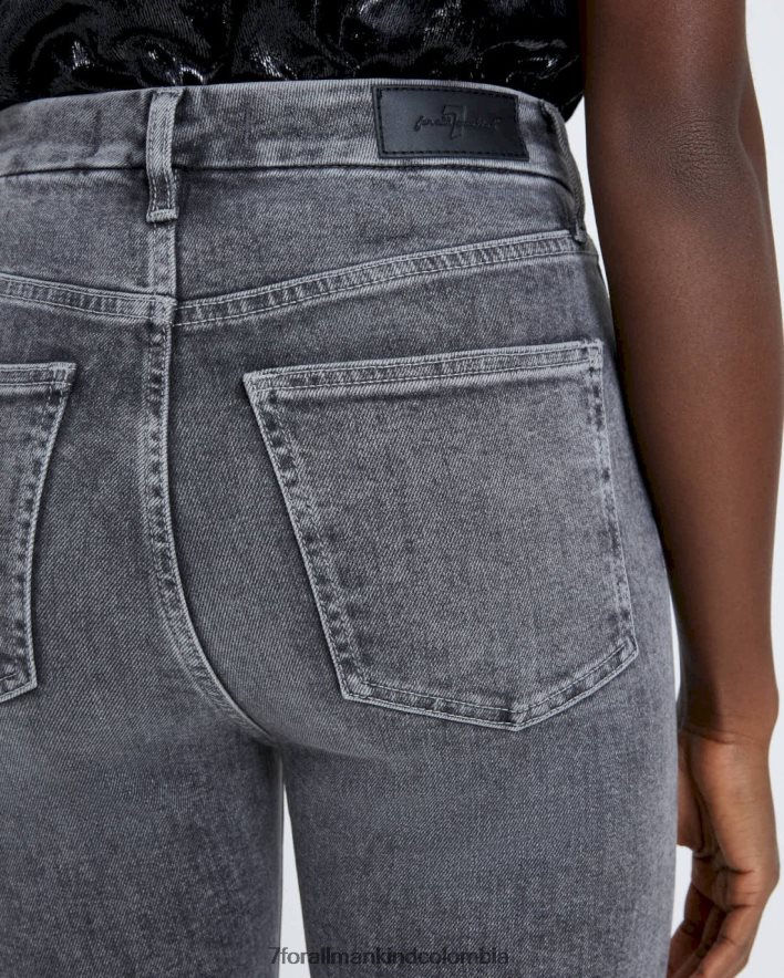 vestir 7 for All Mankind Pantalón pitillo de tiro muy alto vintage de lujo definitivo JBNRD288