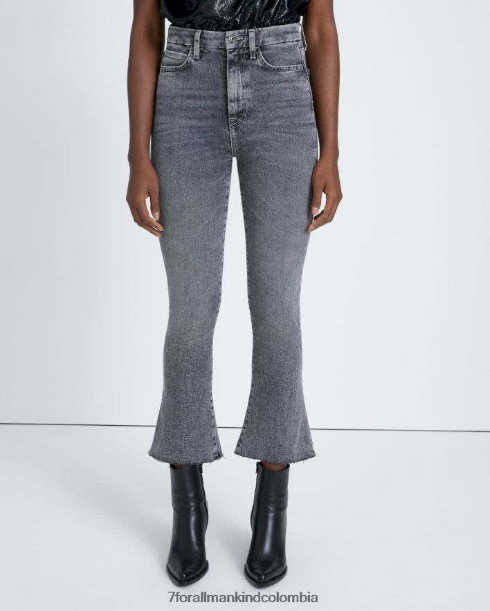 vestir 7 for All Mankind Pantalón pitillo de tiro muy alto vintage de lujo definitivo JBNRD288