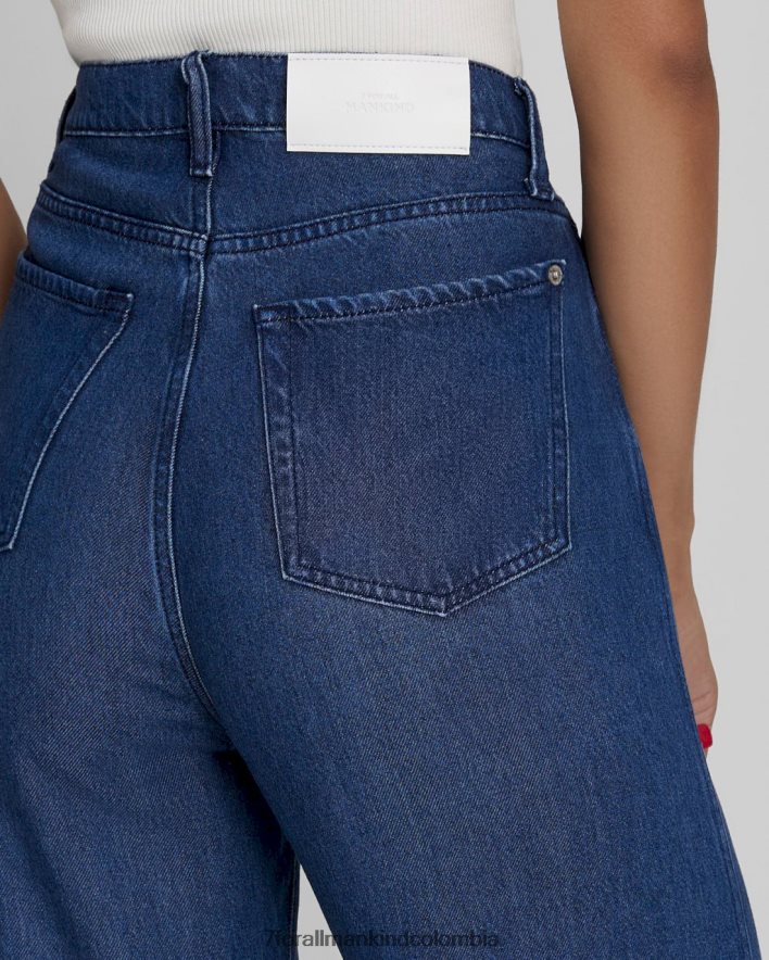 vestir 7 for All Mankind Pantalón vaquero brillante en índigo oscuro JBNRD219