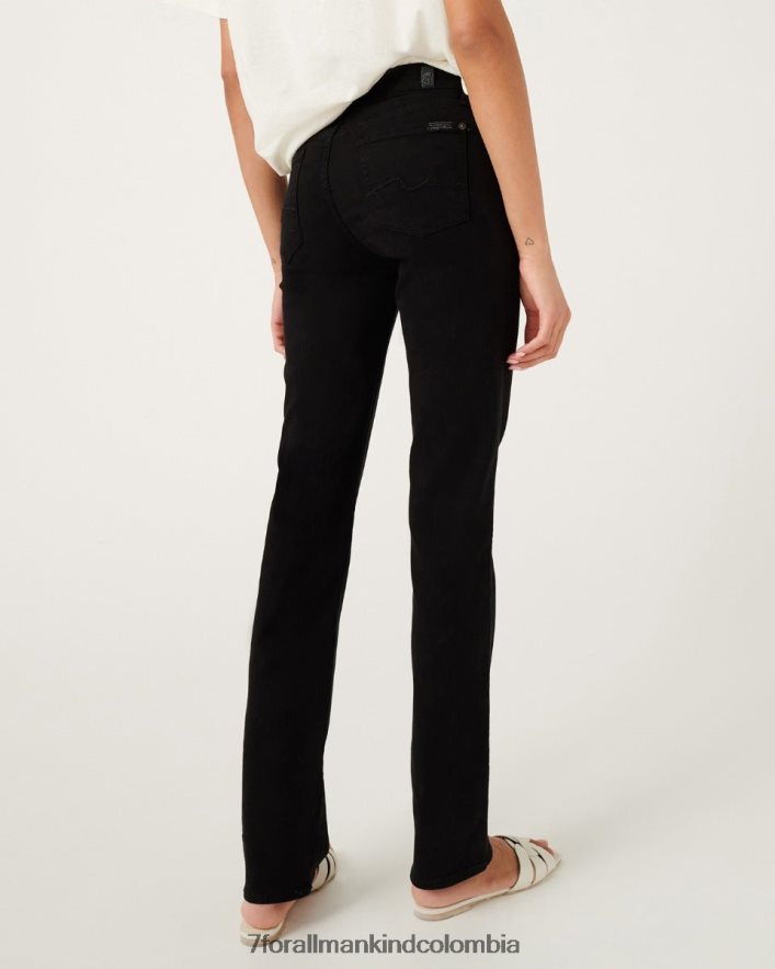 vestir 7 for All Mankind Pantalón vaquero recto en negro Kimmie de b(air) JBNRD123