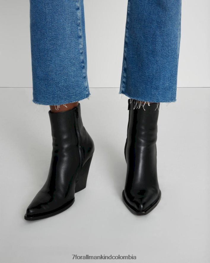 vestir 7 for All Mankind Patada delgada de cintura alta vintage de lujo en Lyme JBNRD102