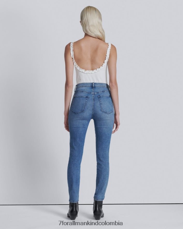 vestir 7 for All Mankind Skinny tobilleros de talle alto en dulce JBNRD199