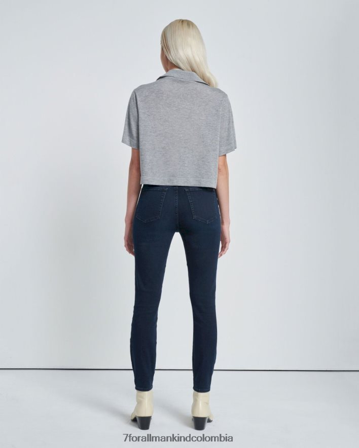 vestir 7 for All Mankind Skinny tobilleros de talle alto en seren JBNRD304