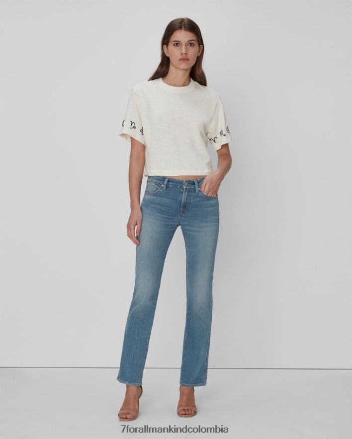 vestir 7 for All Mankind Slim Illusion Kimmie recta en Delphi JBNRD164