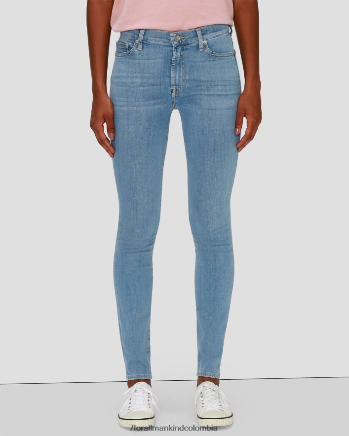 vestir 7 for All Mankind Tobilleros pitillo ilusión finos en color básico JBNRD115