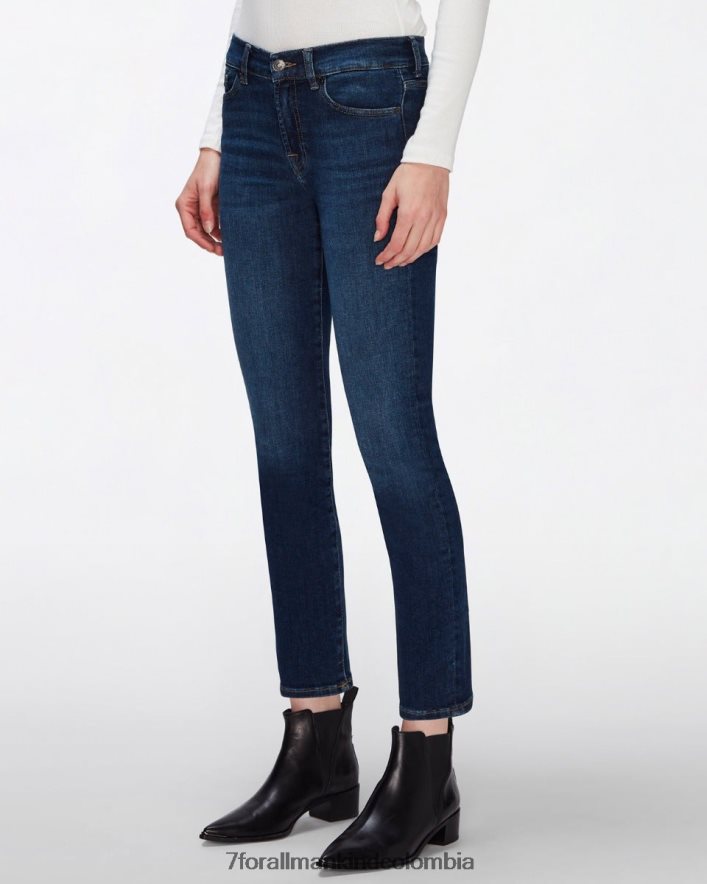 vestir 7 for All Mankind Tobillo Roxanne vintage de lujo en azul oscuro JBNRD306