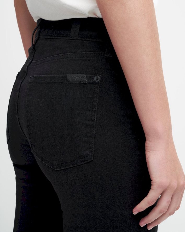 vestir 7 for All Mankind Tobillo pitillo con dobladillo suelto en bonito color fresno. JBNRD256