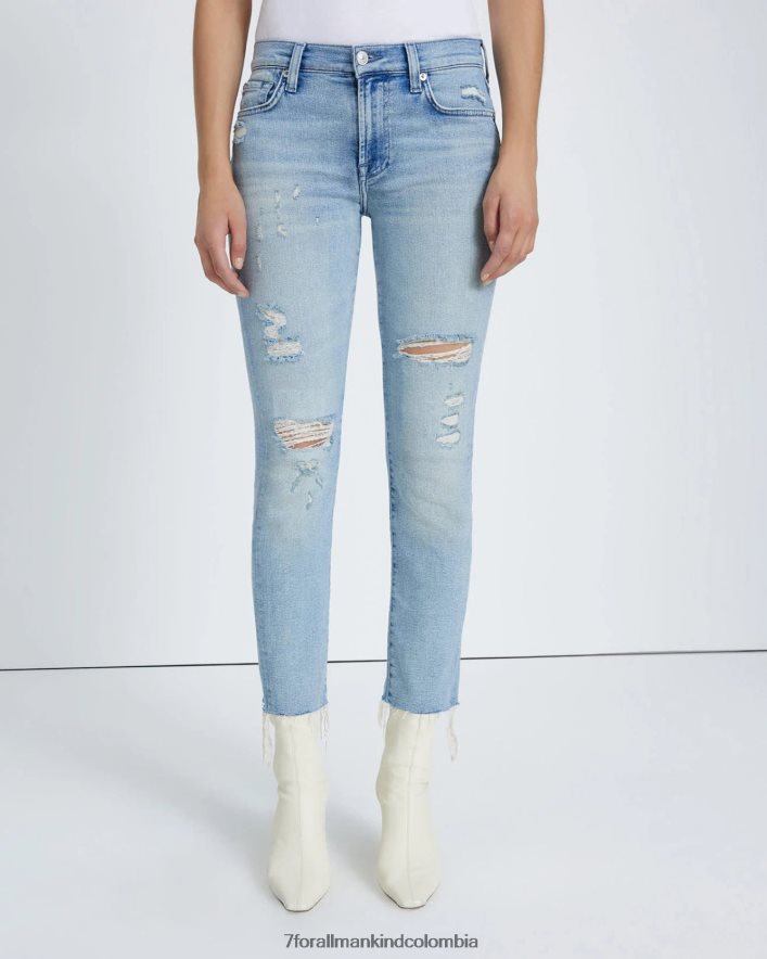 vestir 7 for All Mankind Tobillo vintage de lujo de Roxanne en Camila JBNRD223