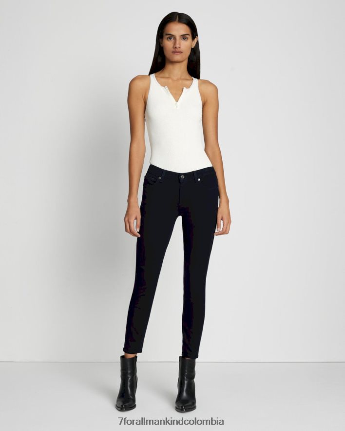 vestir 7 for All Mankind Vaqueros ajustados con cintura alta y tobillo de b(air) majesty JBNRD324