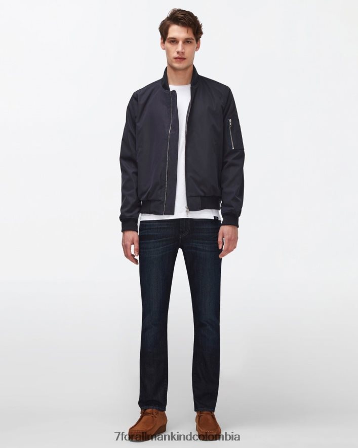 vestir 7 for All Mankind Vaqueros ajustados con trama de aire en perenne JBNRD534