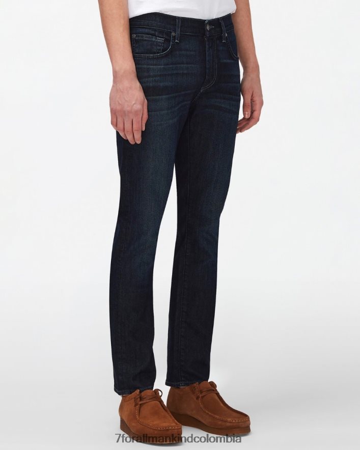 vestir 7 for All Mankind Vaqueros ajustados con trama de aire en perenne JBNRD534