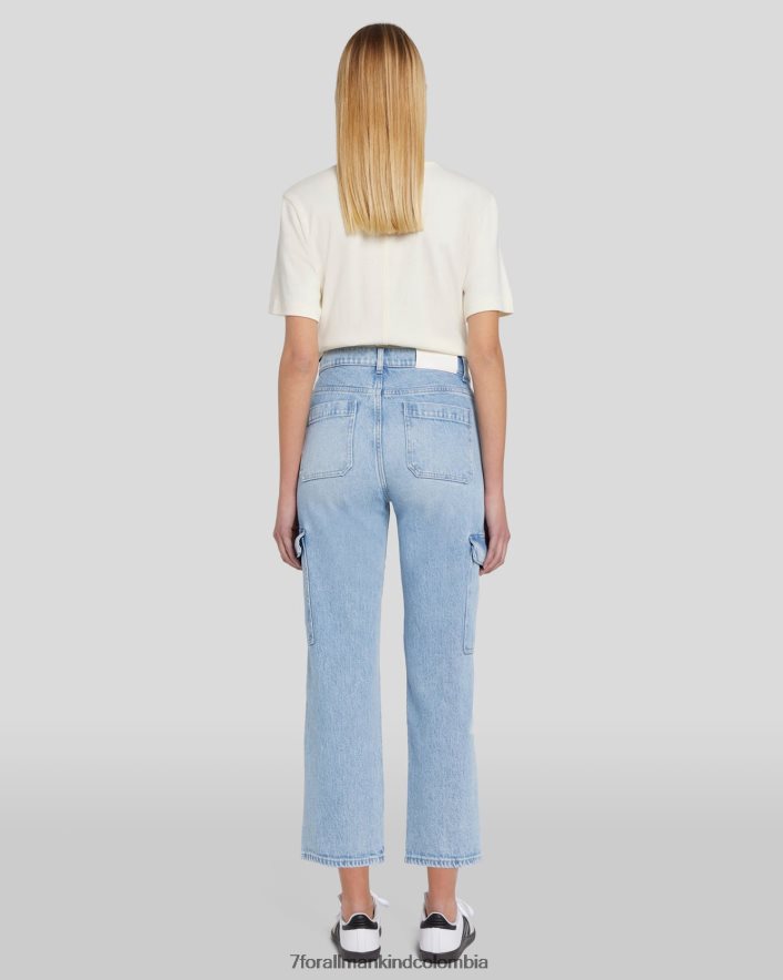 vestir 7 for All Mankind Vaqueros cargo capri logan en airwave JBNRD6
