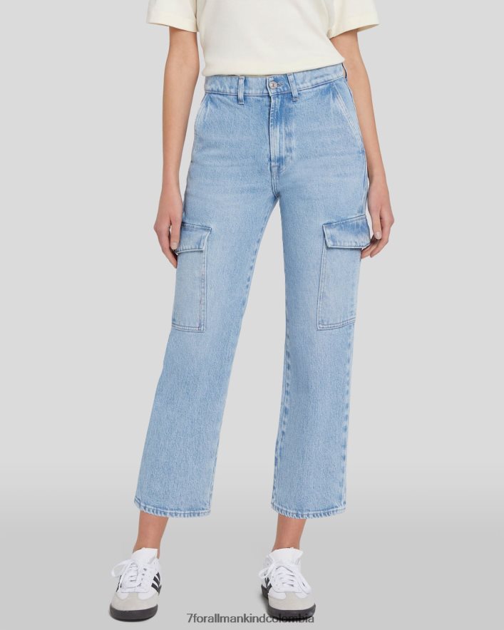 vestir 7 for All Mankind Vaqueros cargo capri logan en airwave JBNRD6