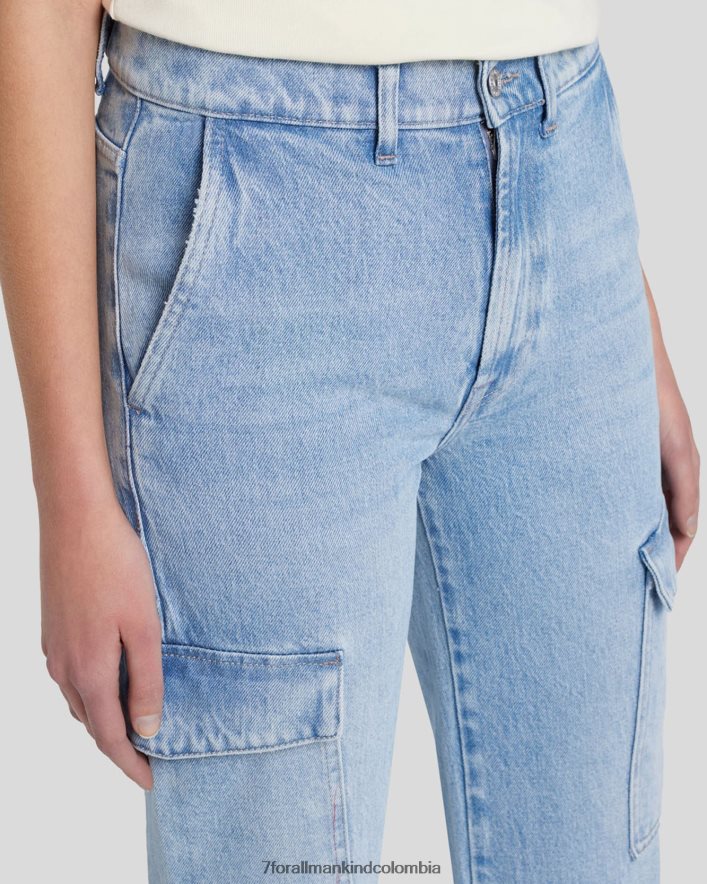 vestir 7 for All Mankind Vaqueros cargo capri logan en airwave JBNRD6