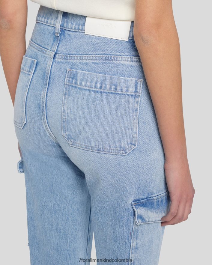 vestir 7 for All Mankind Vaqueros cargo capri logan en airwave JBNRD6