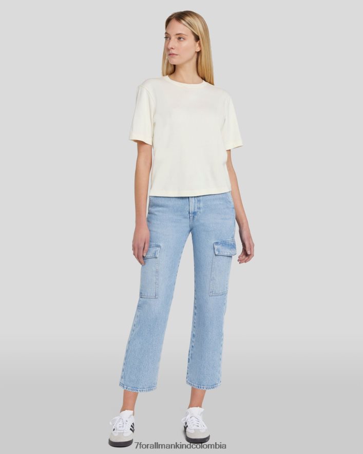 vestir 7 for All Mankind Vaqueros cargo capri logan en airwave JBNRD6