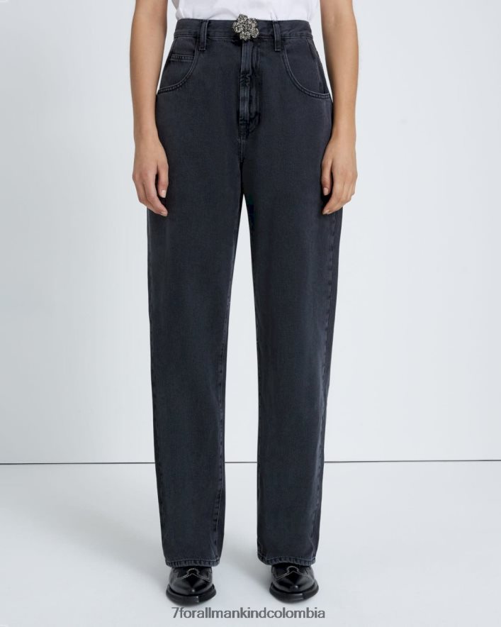 vestir 7 for All Mankind Vaqueros holgados estilo años 90 de Jennifer en color iris nocturno JBNRD262