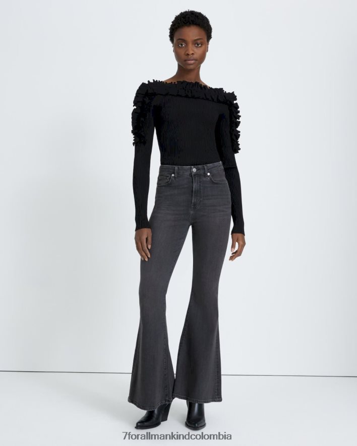 vestir 7 for All Mankind Vaqueros mega acampanados en Belle JBNRD274