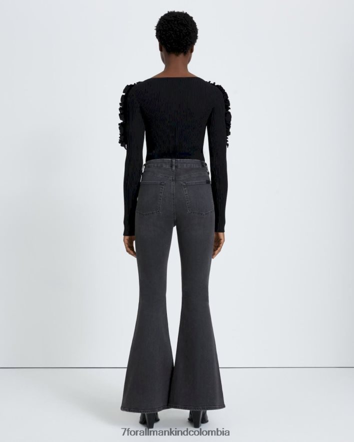 vestir 7 for All Mankind Vaqueros mega acampanados en Belle JBNRD274