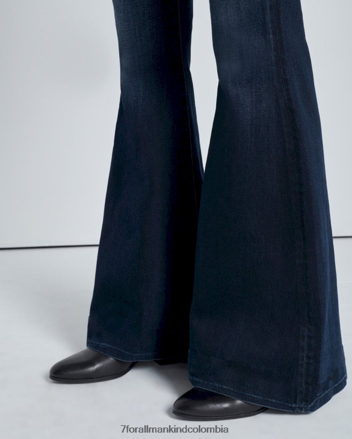 vestir 7 for All Mankind Vaqueros mega acampanados en rayos de sol JBNRD239