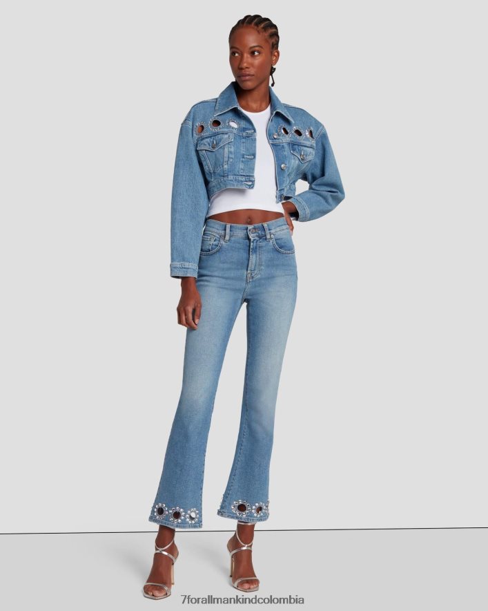 vestir 7 for All Mankind adr cintura alta slim kick in vibe JBNRD46