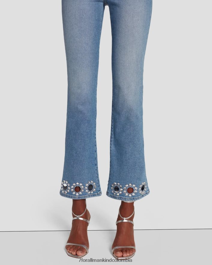vestir 7 for All Mankind adr cintura alta slim kick in vibe JBNRD46