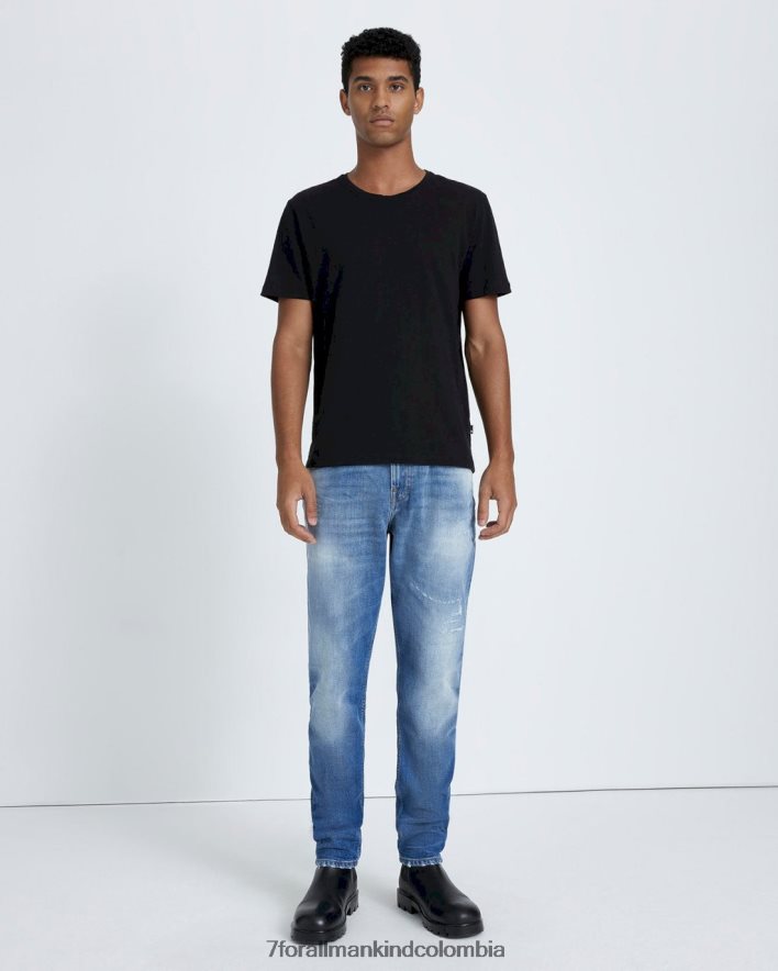 vestir 7 for All Mankind adrien vintage americano en azul cuidadosamente seleccionado JBNRD644