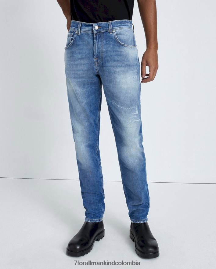 vestir 7 for All Mankind adrien vintage americano en azul cuidadosamente seleccionado JBNRD644