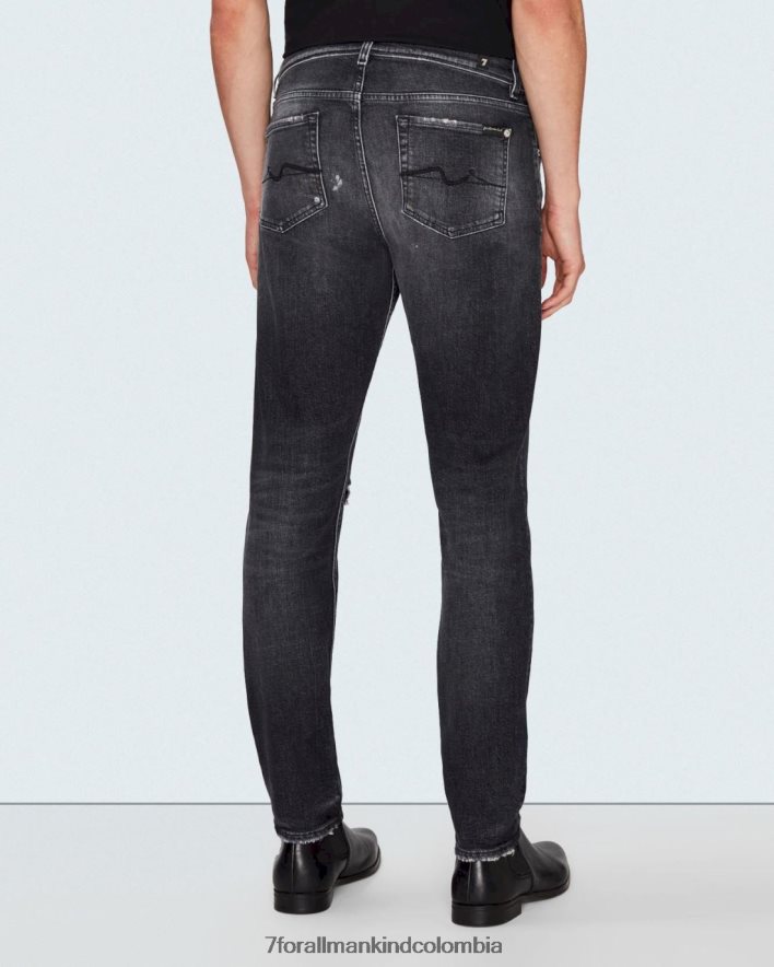 vestir 7 for All Mankind american vintage slimmy tapered en negro JBNRD676