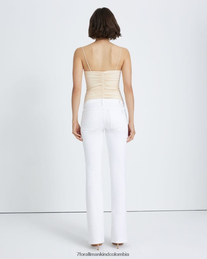 vestir 7 for All Mankind bootcut original en blanco limpio JBNRD80