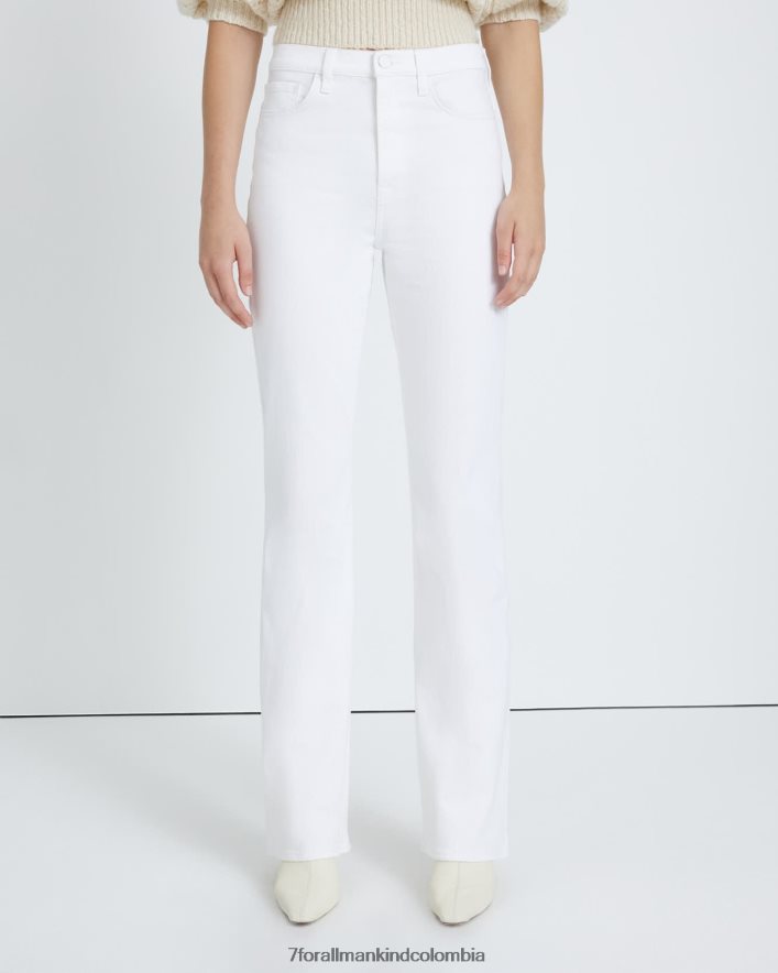 vestir 7 for All Mankind bota fácil en blanco limpio JBNRD172